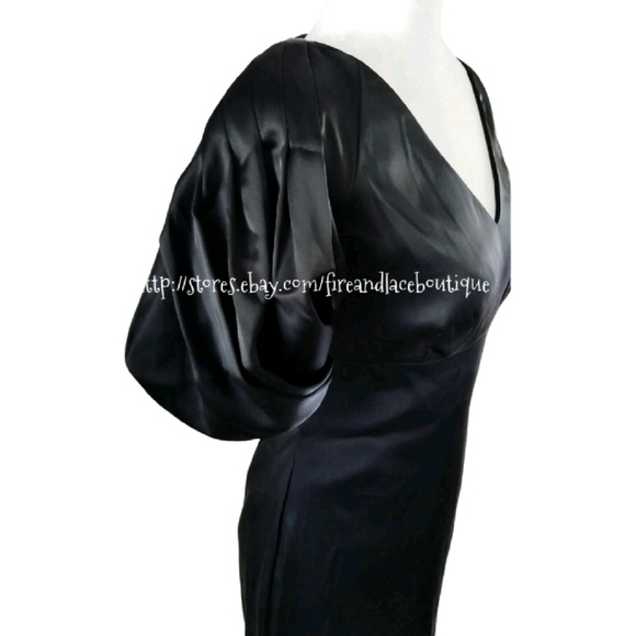 💥NWT💥 ANTONIO MELANI SATIN COCKTAIL DRESS SZ XS 2 - Picture 2 of 5